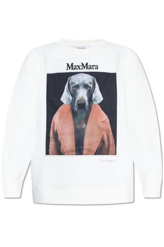 Max Mara Sweatshirt With Bacco Logo - Max Mara - Modalova