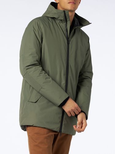 Man Hooded Military Voyager Parka Jacket - MC2 Saint Barth - Modalova