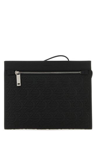 Ferragamo Logo Embossed Clutch Bag - Ferragamo - Modalova