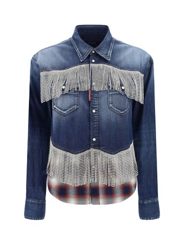 Dsquared2 Denim Shirt - Dsquared2 - Modalova