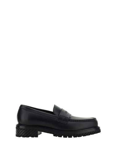 Off-White Military Leather Loafers - Off-White - Modalova