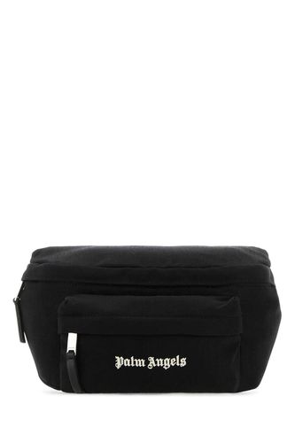 Black Canvas Cordura Belt Bag - Palm Angels - Modalova