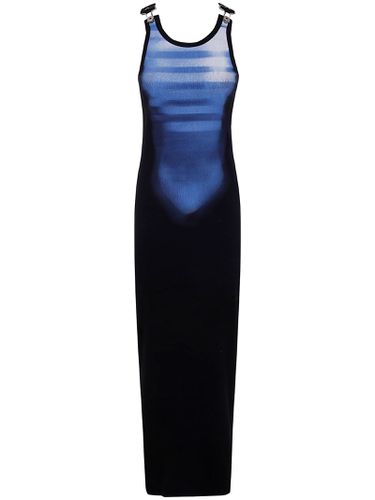 Cotton Ribbed Long Dress Printed le Male With Overall Clip - Jean Paul Gaultier - Modalova