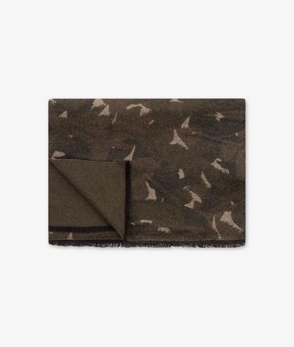 Larusmiani Camouflage Scarf Scarf - Larusmiani - Modalova