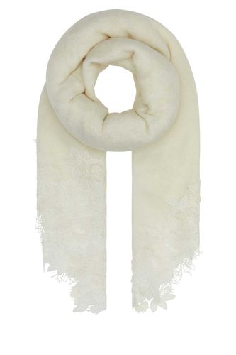 White Cashmere Scarf - Ermanno Scervino - Modalova