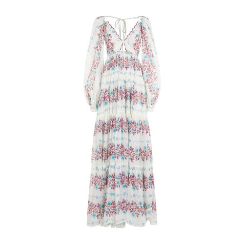 Maxi Dress With Cut-out And Floral Print - Etro - Modalova