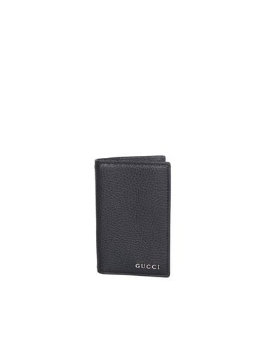 Gucci Piuma 865 Black Cardholder - Gucci - Modalova