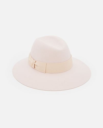 Claudette Brushed Felt Large Brim Hat - Borsalino - Modalova