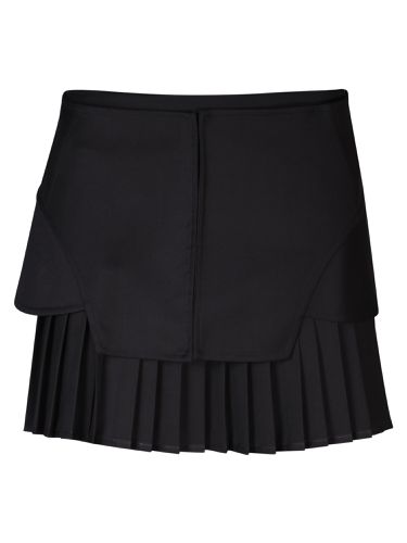 Flannel Mini-skirt - ANDREĀDAMO - Modalova