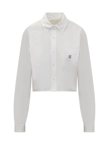 Givenchy Poplin Cropped Shirt - Givenchy - Modalova