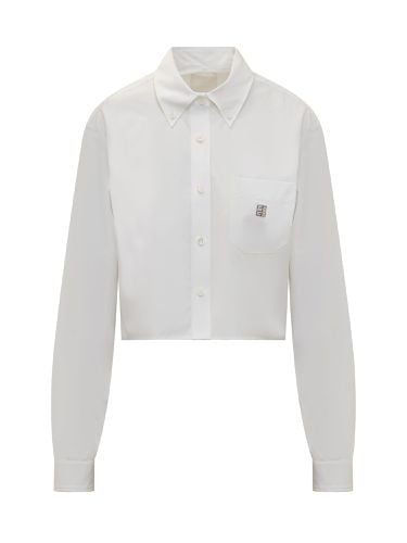 Givenchy Poplin Cropped Shirt - Givenchy - Modalova