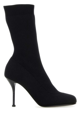 Stretch Nylon Ankle Boots - Alexander McQueen - Modalova