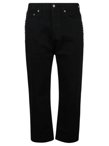 Side Studded 5 Pockets Jeans - Valentino - Modalova