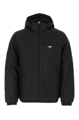 Prada Black Re-nylon Down Jacket - Prada - Modalova