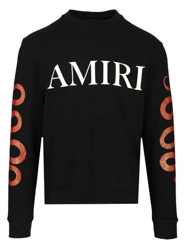 Amiri Snake Sweatshirt - AMIRI - Modalova