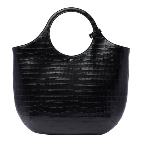 Courrèges Large Holy Croco Handbag - Courrèges - Modalova