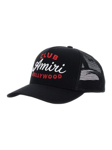 Baseball Cap With Maxi Logo On The Front In Cotton Man - AMIRI - Modalova