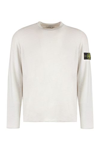 Wool-blend Crew-neck Sweater - Stone Island - Modalova