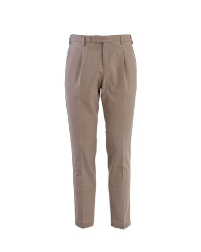 PT Torino Pt01 Trousers Beige - PT Torino - Modalova