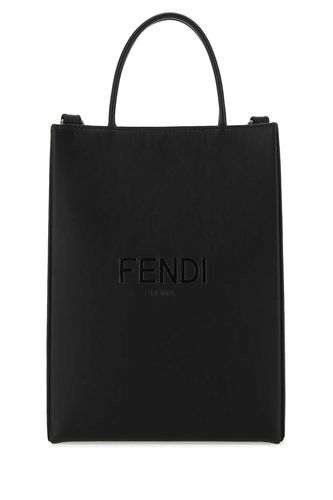 Fendi Black Leather Small Handbag - Fendi - Modalova