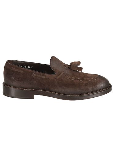 Doucal's Vintage Style Oil Loafers - Doucal's - Modalova