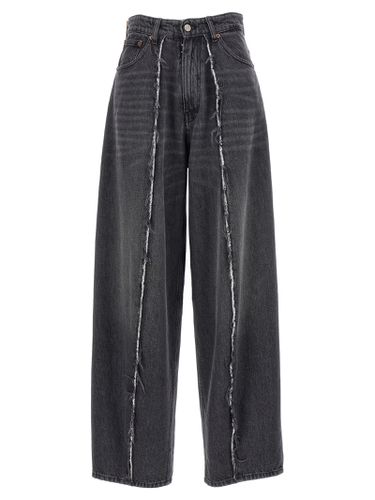 Raw Denim Trousers - MM6 Maison Margiela - Modalova