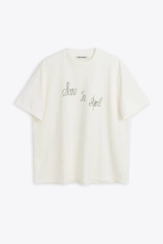 Box T-shirt Off white t-shirt with front and back print - Box T-shirt - Our Legacy - Modalova