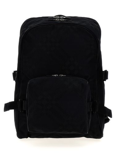 Burberry Check Jacquard Backpack - Burberry - Modalova