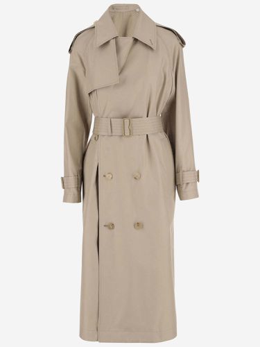 Rear Slit Double-breasted Trench - Burberry - Modalova