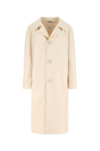 Sand Cotton Trench Coat - Maison Margiela - Modalova