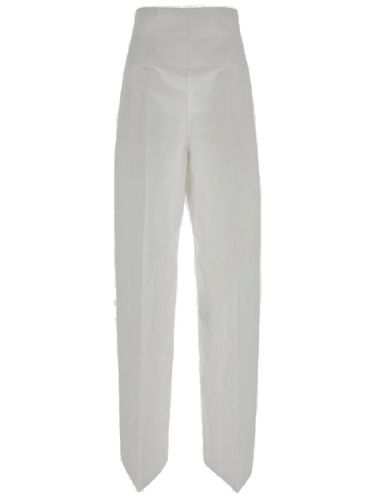 High Waist Straight Leg Trousers - SportMax - Modalova