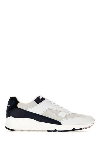 Multicolor Leather And Nylon Bump Sneakers - Saint Laurent - Modalova