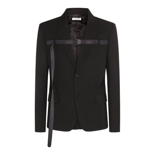 Single-breasted Long-sleeved Blazer - Off-White - Modalova