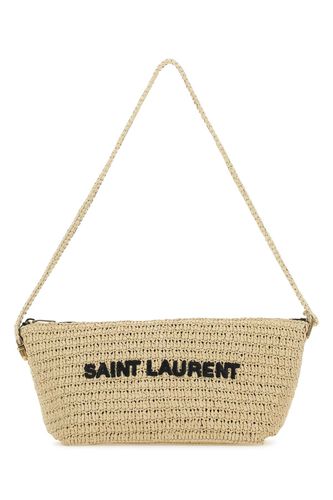 Raffia Tuc Le Shoulder Bag - Saint Laurent - Modalova