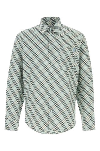 Burberry Embroidered Poplin Shirt - Burberry - Modalova