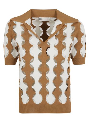 Tory Burch Cut-out Polo Shirt - Tory Burch - Modalova