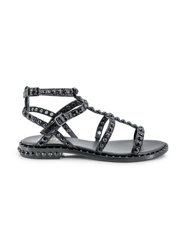 Ash Calfskin Sandal - Ash - Modalova