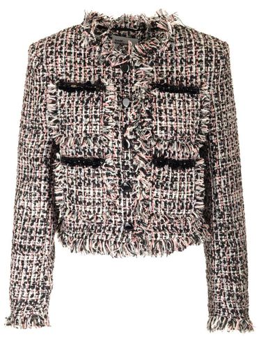 Self-portrait Tweed Cropped Jacket - self-portrait - Modalova