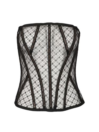 Dolce & Gabbana Mesh Tulle Bustier - Dolce & Gabbana - Modalova