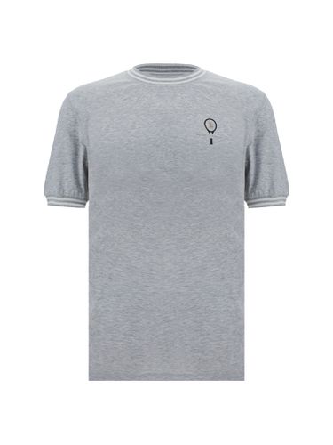 Logo Printed Crewneck T-shirt - Brunello Cucinelli - Modalova