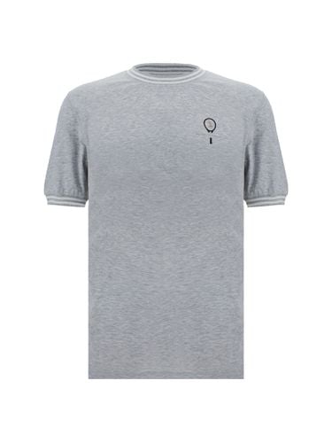 Logo Printed Crewneck T-shirt - Brunello Cucinelli - Modalova