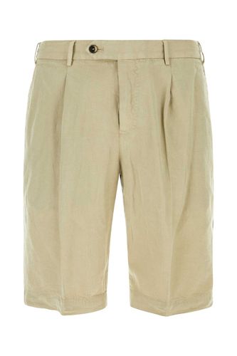 Beige Lyocell Blend Bermuda Shorts - PT Torino - Modalova