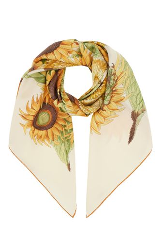 Ferragamo Printed Silk Foulard - Ferragamo - Modalova