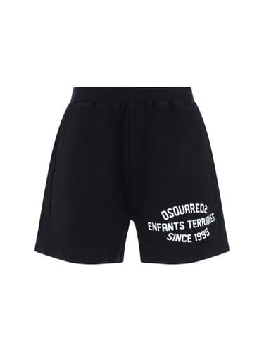 Dsquared2 Bermuda With Logo - Dsquared2 - Modalova