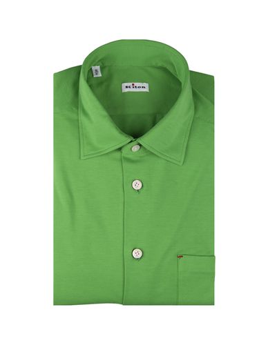 Kiton Green Nerano Shirt - Kiton - Modalova