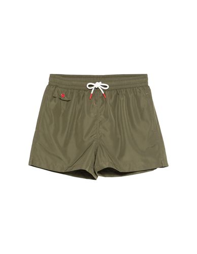 Kiton Green Swim Shorts - Kiton - Modalova