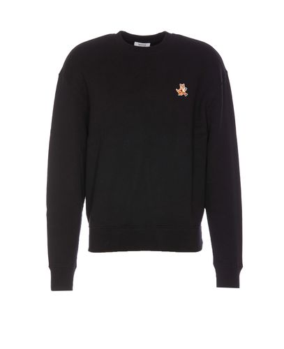 Speedy Fox Patch Sweatshirt - Maison Kitsuné - Modalova