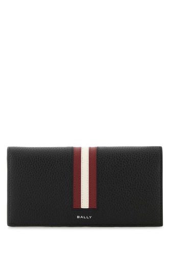 Bally Black Leather Wallet - Bally - Modalova