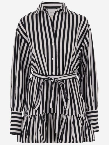 Cotton Dress With Striped Pattern - Patou - Modalova