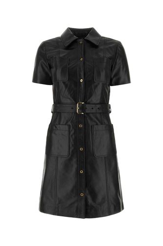 Leather Mini Dress - Michael Kors - Modalova